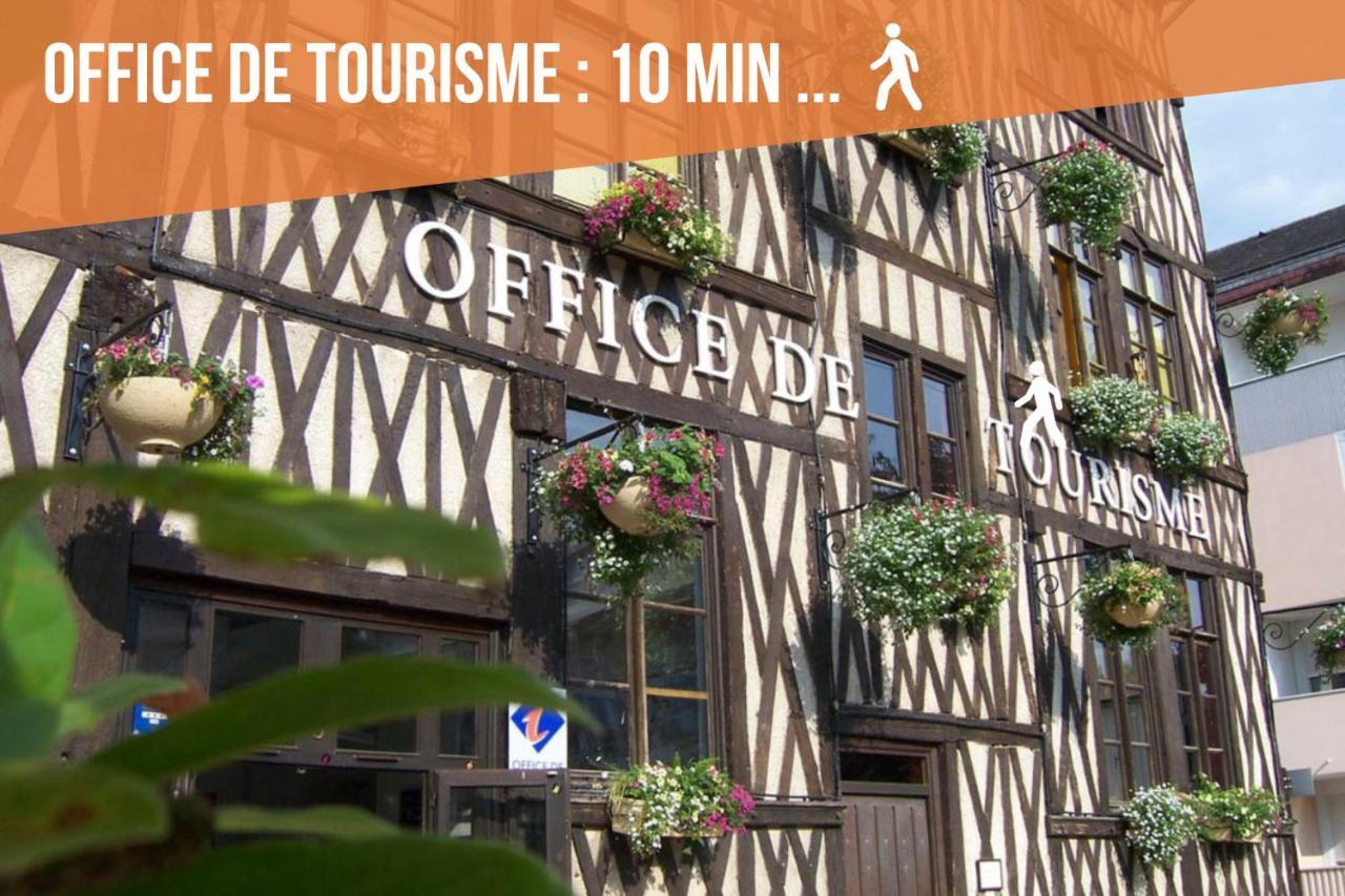 Promenade D'Automne - Netflix & Wifi - Climatisation- Parking Gratuit - Check-In 24H24 - Emplacement Velos - Goodmarning Châlons-en-Champagne Exteriör bild