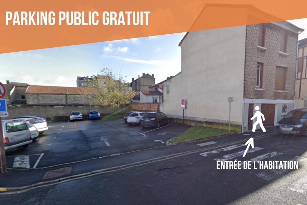 Promenade D'Automne - Netflix & Wifi - Climatisation- Parking Gratuit - Check-In 24H24 - Emplacement Velos - Goodmarning Châlons-en-Champagne Exteriör bild